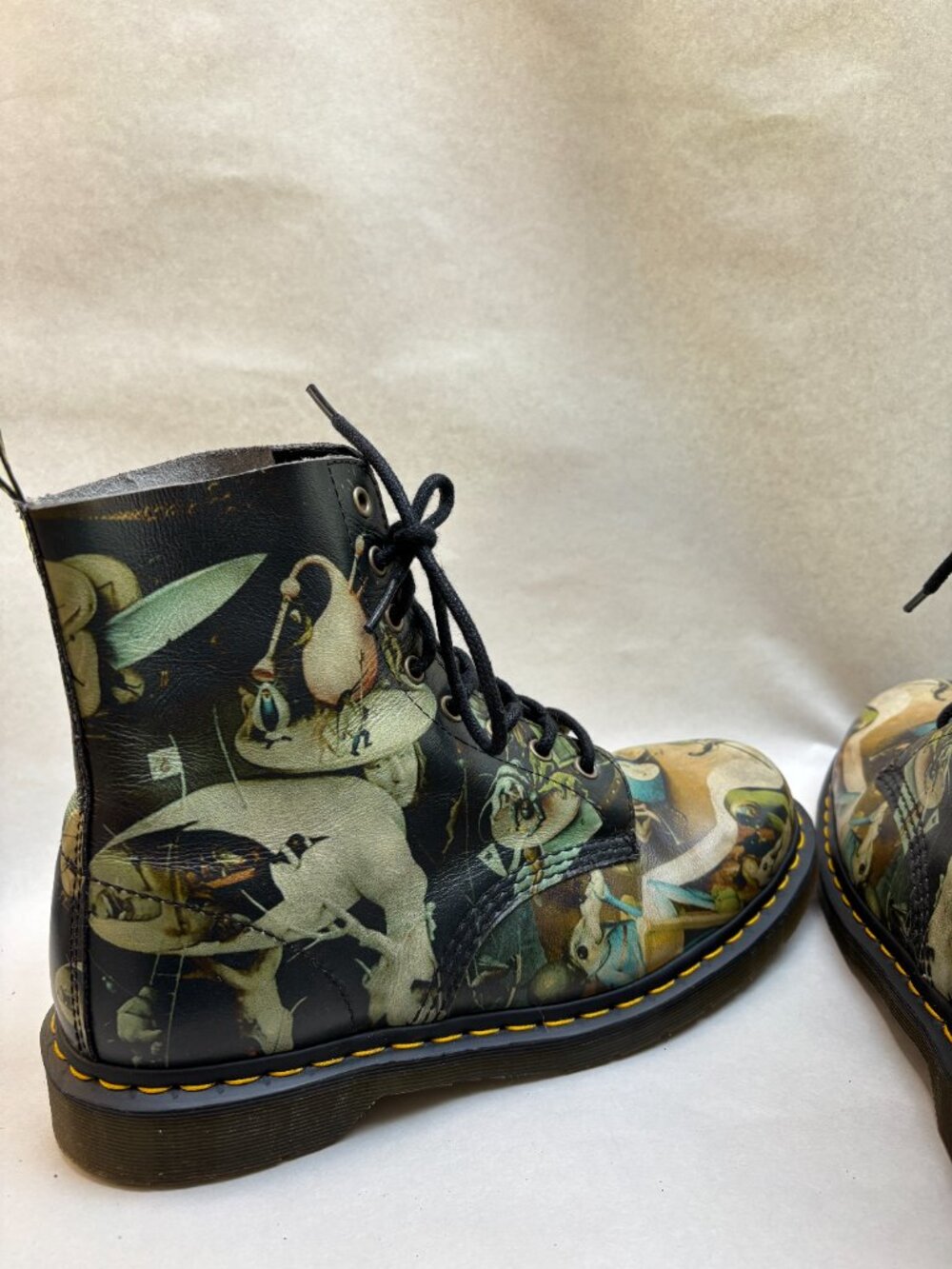 ~RARE~ Authentic Dr. Marten x Hieronymous Bosch Pascal Hell Boots sz m10 w11 - Picture 6 of 12